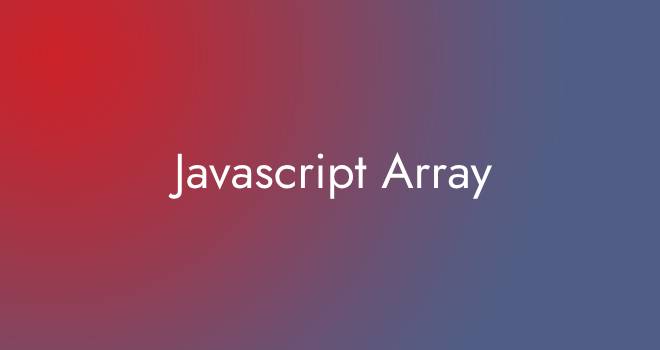 Javascript Array